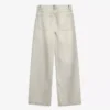 Jeans mit hoher Taille, Straight-Schnitt und Wide Leg – Hose
