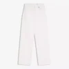 Jeans mit hoher Taille, Straight-Schnitt und Wide Leg – Hosen – Damen