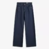 Jeans mit hoher Taille, Straight-Schnitt und Wide Leg – Hosen – Damen Jeans mit hoher Taille, Straight-Schnitt und Wide Leg – Hosen – Damen