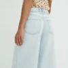 Jeans mit hoher Taille und Wide Leg-Bein Jeans mit hoher Taille und Wide Leg-Bein