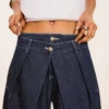 Jeans mit niedriger Leibhöhe und gedrehtem Ballon-Schnitt – Hosen Jeans mit niedriger Leibhöhe und gedrehtem Ballon-Schnitt – Hosen