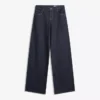 Jeans mit niedriger Leibhöhe und Wide Leg-Bein