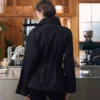 Jeansjacke mit Gürtel