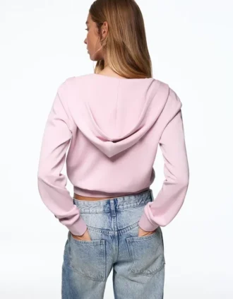 Kapuzenpullover mit Reißverschluss