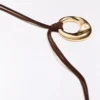 Kordelkette mit Anhänger – Schmuck