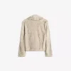 Kunstpelz-Jacke mit Revers – Damen