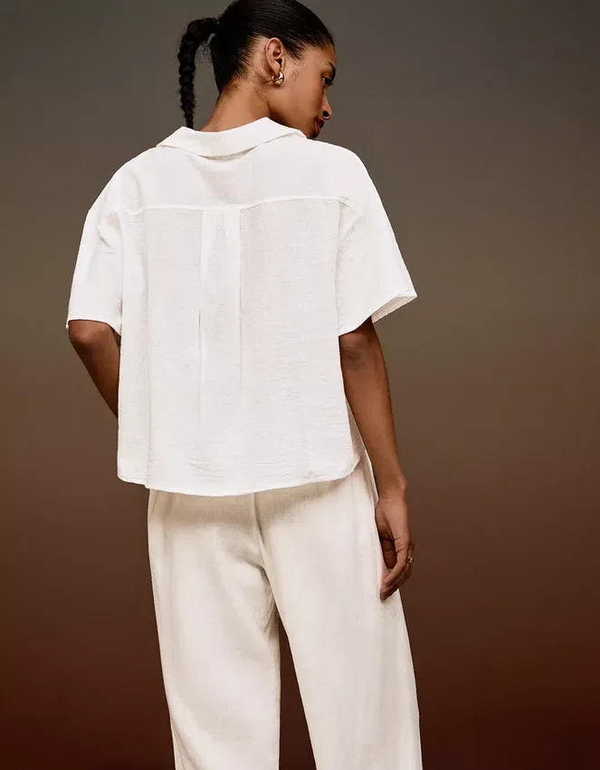 Kurzarm-Shirt im Rustikal-Stil Kurzarm-Shirt im Rustikal-Stil