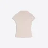 Kurzarm-Shirt mit Reißverschluss – Damen