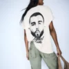 Kurzarm-T-Shirt mit Manuel-Turizo-Aufdruck – Damen Kurzarm-T-Shirt mit Manuel-Turizo-Aufdruck – Damen