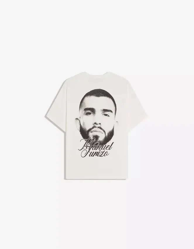 Kurzarm-T-Shirt mit Manuel-Turizo-Aufdruck – Damen Kurzarm-T-Shirt mit Manuel-Turizo-Aufdruck – Damen