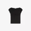 Kurzarm-T-Shirt mit Raffung Kurzarm-T-Shirt mit Raffung