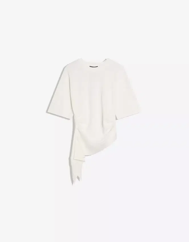 Kurzarm-T-Shirt mit Raffung Kurzarm-T-Shirt mit Raffung