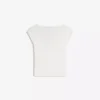 Kurzarm-T-Shirt mit Raffung Kurzarm-T-Shirt mit Raffung