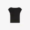 Kurzarm-T-Shirt mit Raffung Kurzarm-T-Shirt mit Raffung