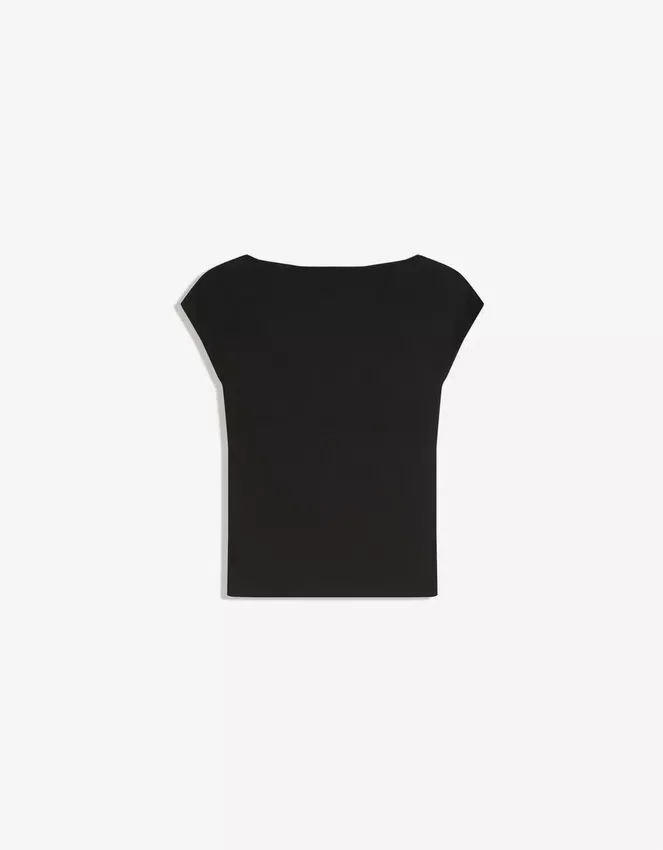 Kurzarm-T-Shirt mit Raffung Kurzarm-T-Shirt mit Raffung