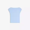 Kurzarm-T-Shirt mit Raffung – Damen Kurzarm-T-Shirt mit Raffung – Damen