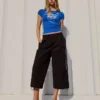Kurzarm-T-Shirt mit Sport-Print