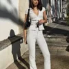 Ausgestellte Bengaline-Hose Ausgestellte Bengaline-Hose