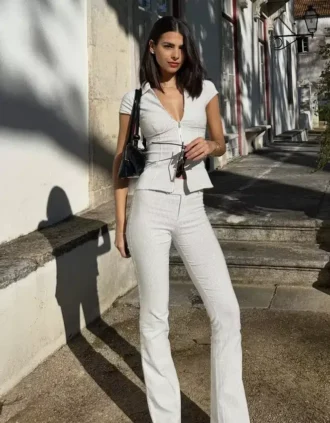 Ausgestellte Bengaline-Hose
