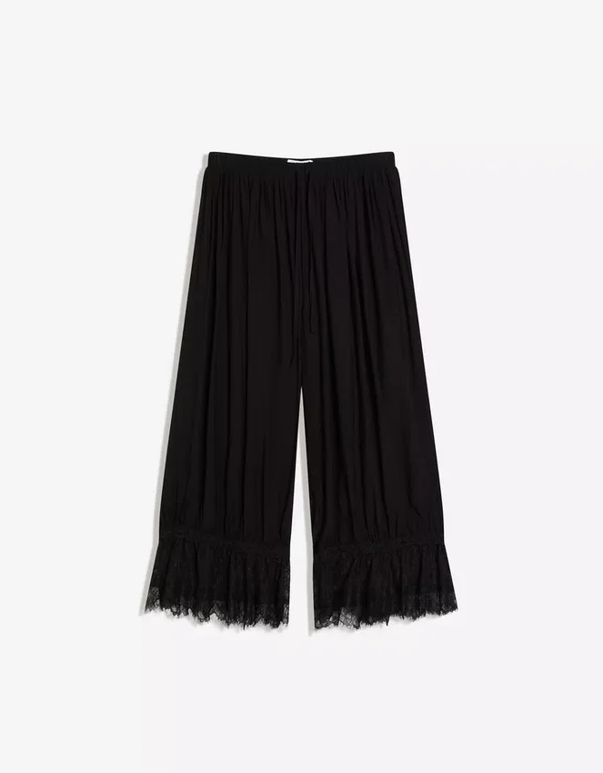 Kurze Lace-Hose mit tiefem Schritt – #Bershkastyle – Damen Kurze Lace-Hose mit tiefem Schritt – #Bershkastyle – Damen