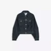 Kurzer Ballon-Denim-Jacke – Jacken und Trenchcoats Kurzer Ballon-Denim-Jacke – Jacken und Trenchcoats