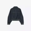 Kurzer Ballon-Denim-Jacke – Jacken und Trenchcoats Kurzer Ballon-Denim-Jacke – Jacken und Trenchcoats