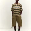 Kurzärmeliges Mesh-Poloshirt mit Reißverschluss – T-Shirts und Poloshirts