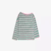 Langarm-T-Shirt mit bedrucktem asymmetrischem Kragen – #Bershkastyle – Damen Langarm-T-Shirt mit bedrucktem asymmetrischem Kragen – #Bershkastyle – Damen