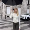 Ausgestellte Bengaline-Hose Ausgestellte Bengaline-Hose