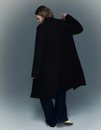 Langer Soft-Touch-Mantel – Jacken und Trenchcoats