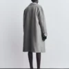 Langer Soft-Touch-Mantel – Jacken und Trenchcoats Langer Soft-Touch-Mantel – Jacken und Trenchcoats