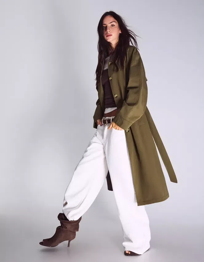 Langer Trenchcoat – Jacken und Mäntel Langer Trenchcoat – Jacken und Mäntel