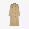 Langer Trenchcoat mit Gürtel Langer Trenchcoat mit Gürtel