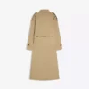 Langer Trenchcoat mit Gürtel Langer Trenchcoat mit Gürtel