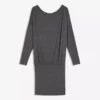 Langärmliges Minikleid mit tailliertem Rock
