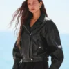 Leather Bikerjacke – Jacken und Trenchcoats Leather Bikerjacke – Jacken und Trenchcoats