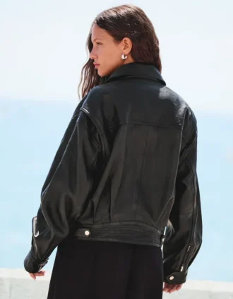 Leather Bikerjacke – Jacken und Trenchcoats