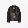 Leather-Jacke mit Trichterkragen – Damen