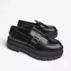 Loafer mit klobiger Sohle und Schnalle – Business Schuhe Loafer mit klobiger Sohle und Schnalle – Business Schuhe