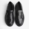 Loafer mit klobiger Sohle und Schnalle – Business Schuhe Loafer mit klobiger Sohle und Schnalle – Business Schuhe