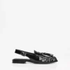 Loafer ohne Ferse mit Quasten – Schuhe Loafer ohne Ferse mit Quasten – Schuhe