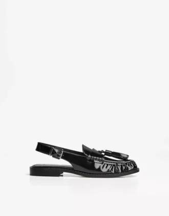 Loafer ohne Ferse mit Quasten – Schuhe
