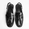 Loafer ohne Ferse mit Quasten – Schuhe Loafer ohne Ferse mit Quasten – Schuhe