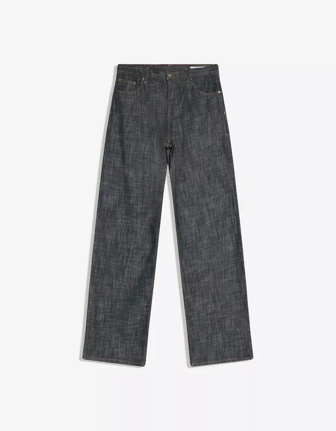 Low-Rise Boyfriend-Jeans mit Struktur – Hose Low-Rise Boyfriend-Jeans mit Struktur – Hose
