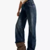 Low-Rise-Jeans mit geradem Bein – Hose Low-Rise-Jeans mit geradem Bein – Hose