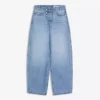 Low-Rise-Jeans mit Wide Leg und Knopfleiste vorne – Hose Low-Rise-Jeans mit Wide Leg und Knopfleiste vorne – Hose