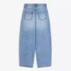 Low-Rise-Jeans mit Wide Leg und Knopfleiste vorne – Hose Low-Rise-Jeans mit Wide Leg und Knopfleiste vorne – Hose