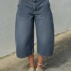 Lässige Denim-Bermuda-Shorts Lässige Denim-Bermuda-Shorts