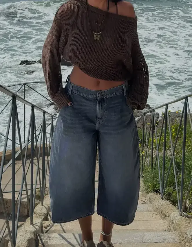 Rustikaler Pullover mit Lochmuster Rustikaler Pullover mit Lochmuster