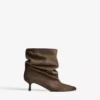 Lässige Stiefeletten mit Kitten-Heel – Stiefel und Stiefeletten